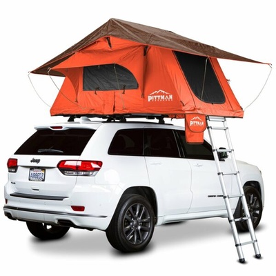 AirBedz Softshell TNT1.4 Rooftop Tent (Orange/Coffee Brown) -  PPI-TNT1.4OCB_CBO