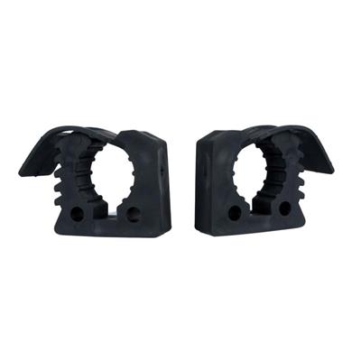 Rubber 'Quick Fist' Clamp, Pair - 1 to 2.25 Diameter