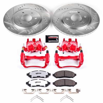 Power Stop Z36 Extreme Performance Truck & Tow Front Brake Kit with  Calipers - KC142-36