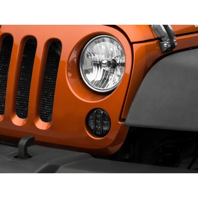 Raxiom j119943: 07-18 Jeep Wrangler JK Axial Series LED Front Turn Signals Smoked