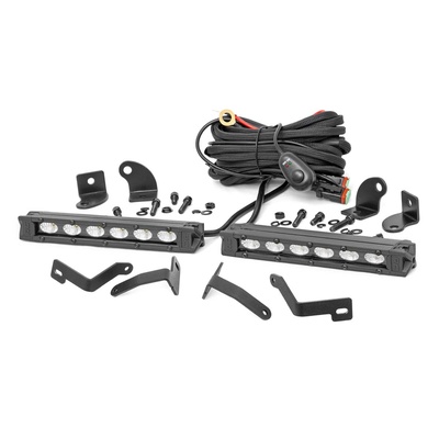 Ranger Rough Country Dual 6-Inch LED Bumper Kit Ford 70829